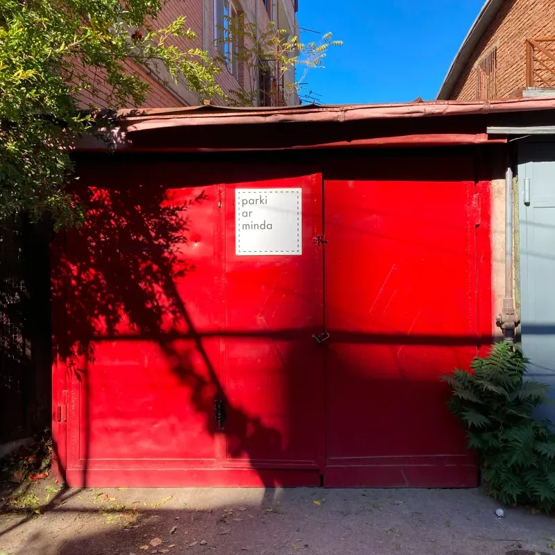 Eco-taxi garage drop-off point